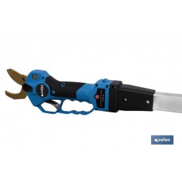 Kit de Tijeras de Poda Eléctricas con Pértiga Extensible | Dos medidas diferentes de pértiga: 130 cm o 190 cm detalle 3