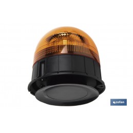 LUZ LED ESTACIONARIA INTERMITENTE -ROTATIVO- IMAN o TORNILLO 12/24V 4