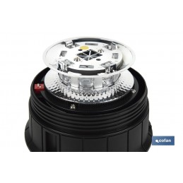 LUZ LED ESTACIONARIA INTERMITENTE -ROTATIVO- IMAN o TORNILLO 12/24V 5