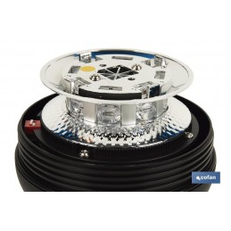 LUZ LED ESTACIONARIA - ROTATIVO - CON SOPORTE 12V - 24V 5