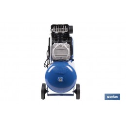 Compresor de Aire Lubricado 2 HP - 8 BAR - 24 Litros Cofan 4