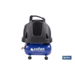 Compresor de aire 1,5 HP - 8 BAR - 6 Litros COFAN Mod. BORA 2