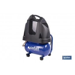 Compresor de aire 1,5 HP - 8 BAR - 6 Litros COFAN Mod. BORA 3