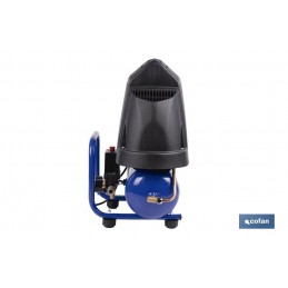 Compresor de aire 1,5 HP - 8 BAR - 6 Litros COFAN Mod. BORA 4