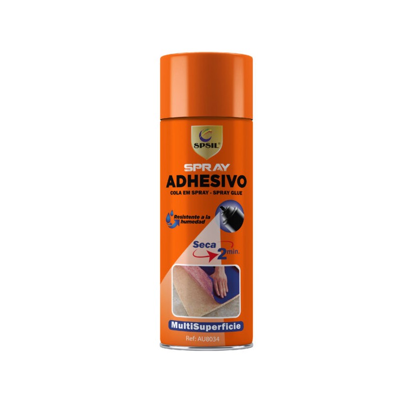 adhesivo spray 400ml pegamento secado rapido