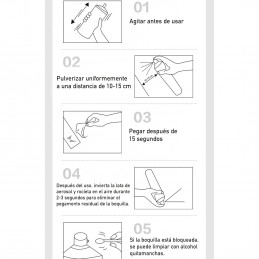 adhesivo spray 400ml pegamento secado rapido 5